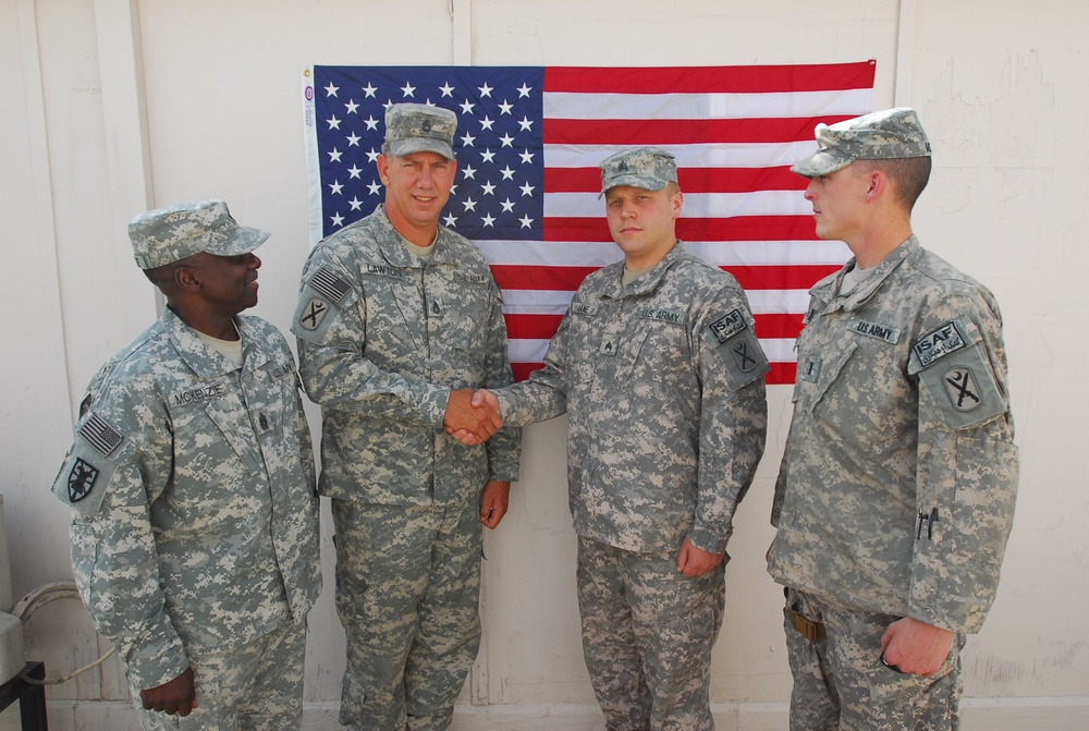 Blythewood S.C. Soldier Named Non-Commissioned Officer of the Month in Afghanistan