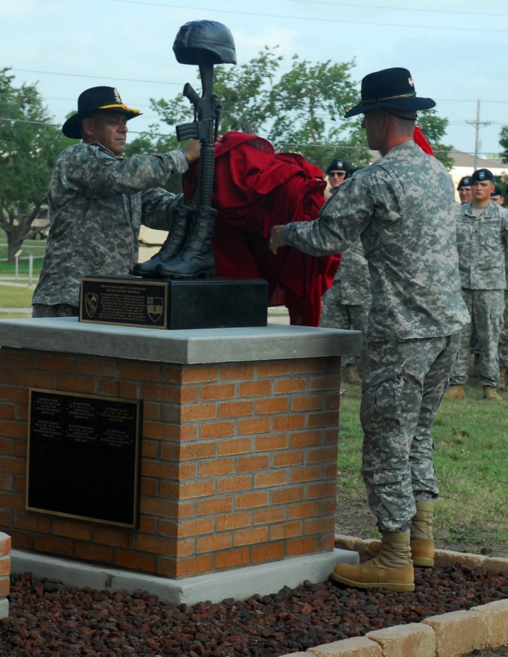 DVIDS - News - Red Dragons unveil memorial, remember fallen