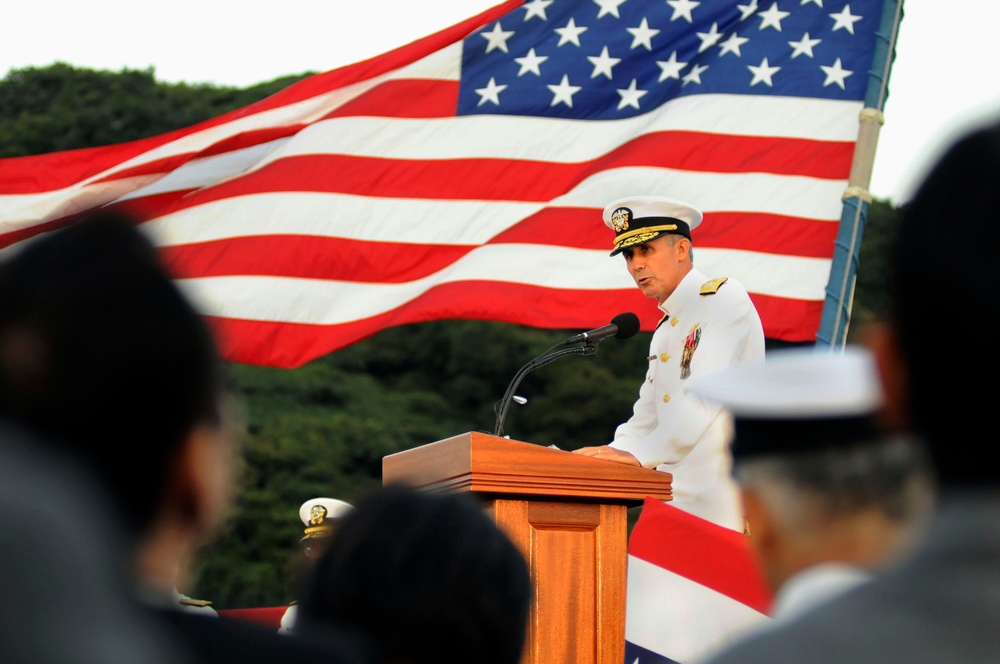 Change of command ceremony