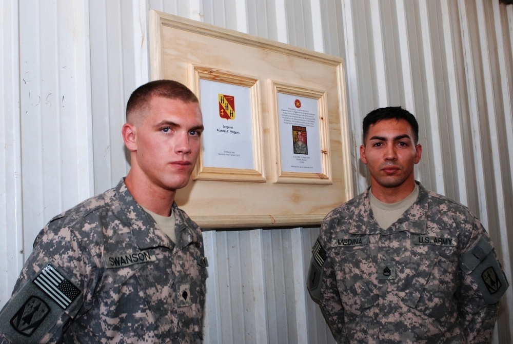 Combat Stress Clinic named after fallen Soldier