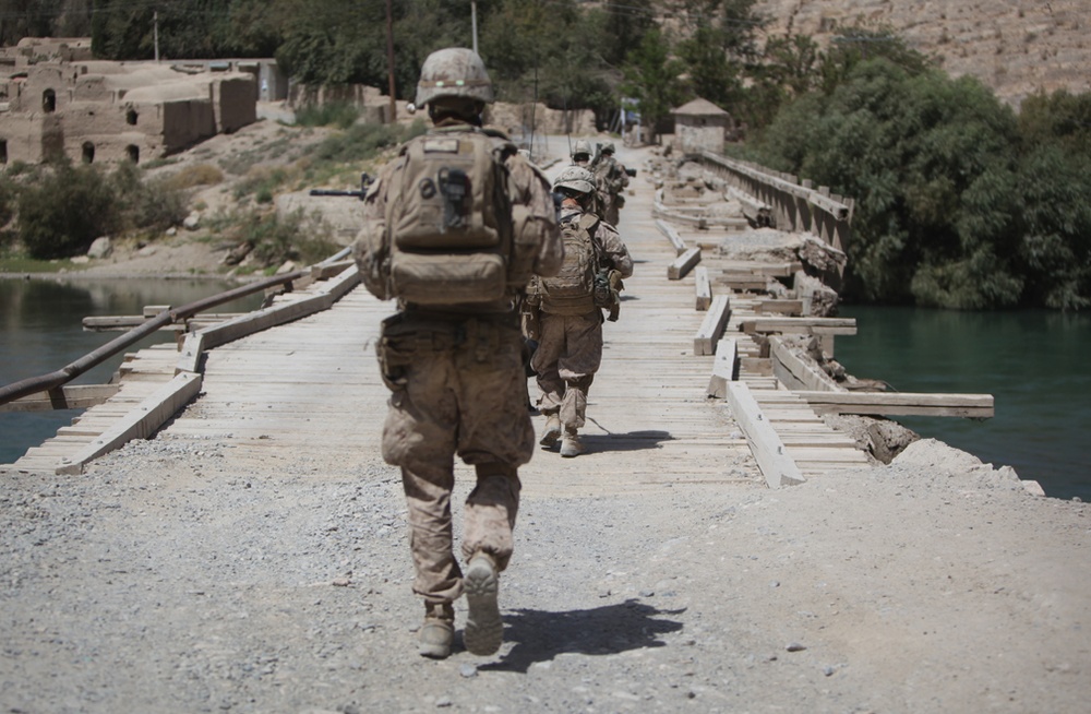 Kajaki Base takes indirect fire, forces enemy to flee
