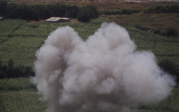 India Battery performs combat gardening