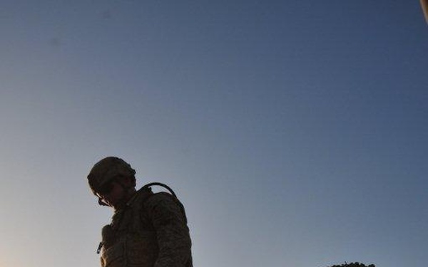 Soldiers Conduct Patrol, Talk With Media