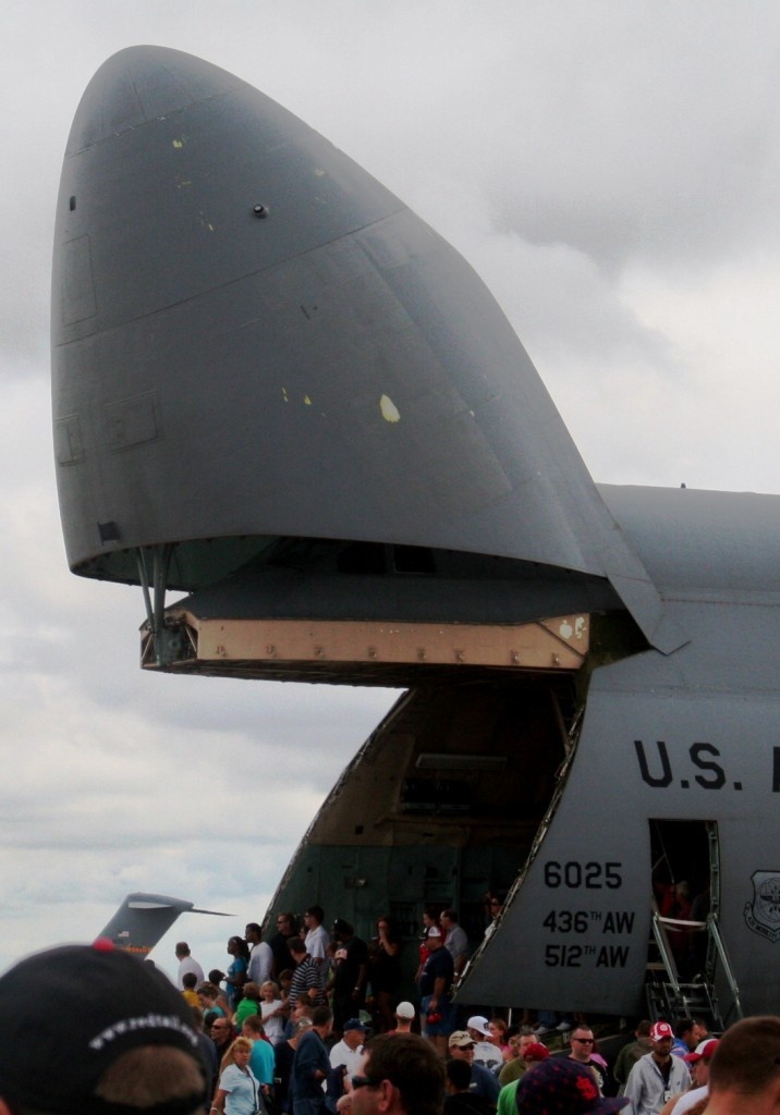 C-5M Super Galaxy Part of Display for Scott AFB Airshow