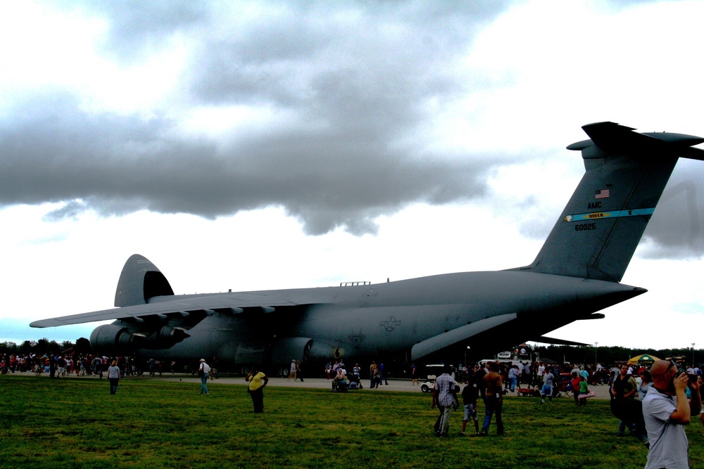 C-5M Super Galaxy Part of Display for Scott AFB Airshow