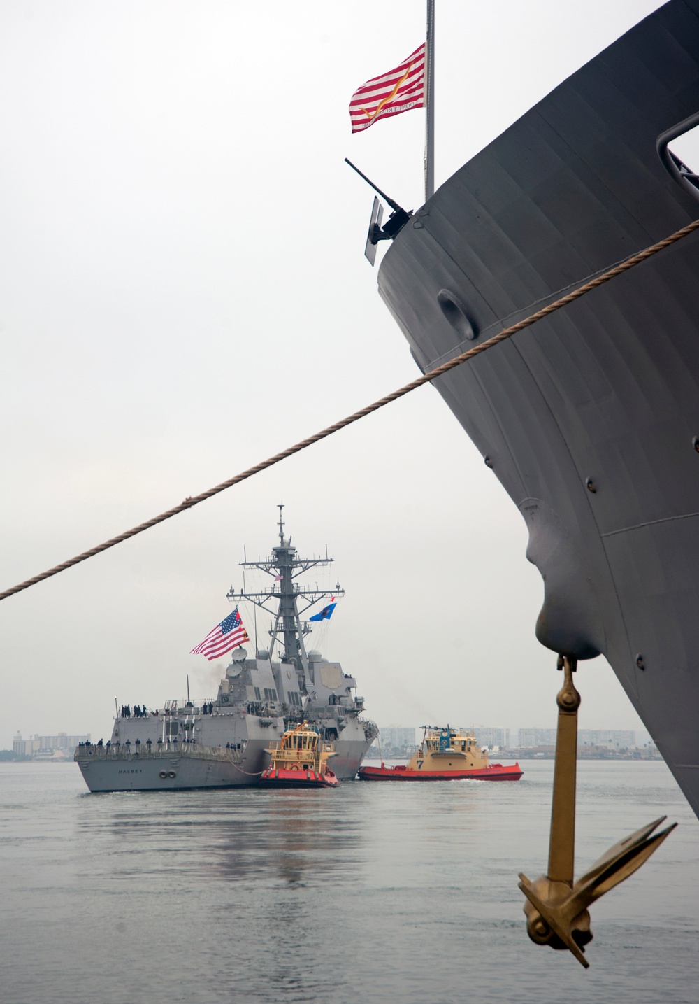 USS Cape St. George deploys