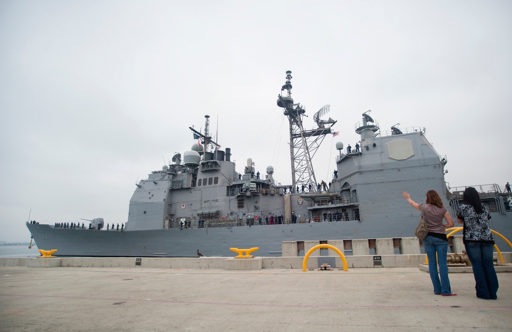 USS Cape St. George deploys