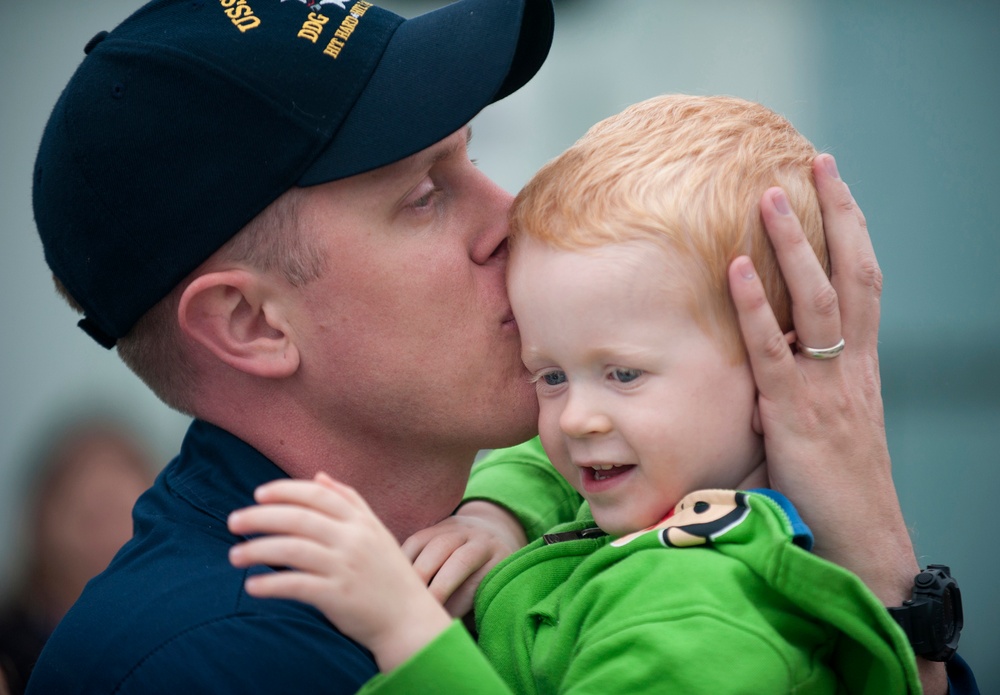 USS Cape St. George deploys