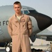 McConnell Airman First Class Supports Combat Air Refueling Missions As KC-135 Boom Operator