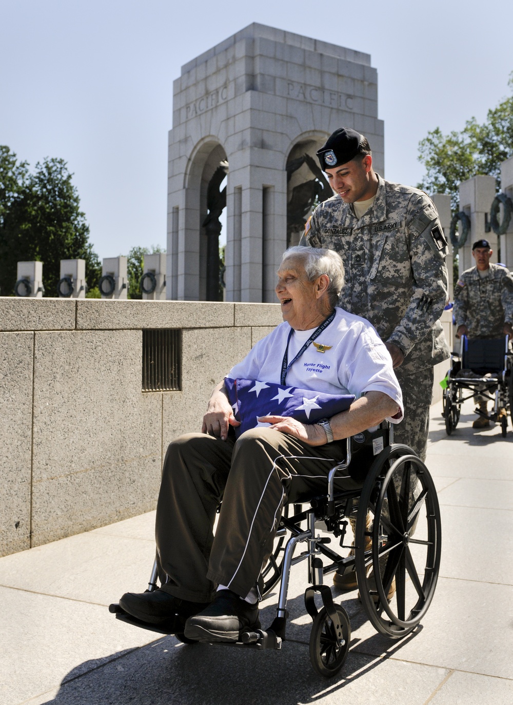 WWII Veterans Visit National Memorial