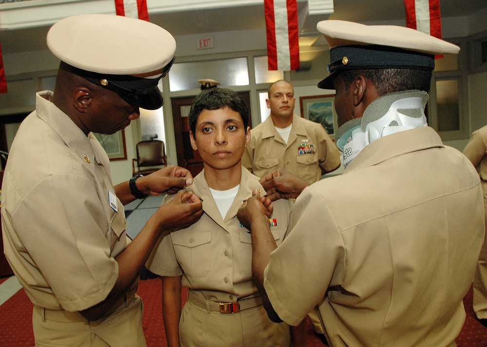 2011 Chief Petty Officer pinning ceremony