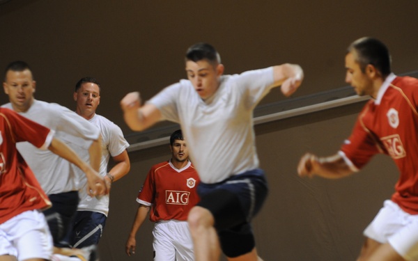 Niz Village and Transit Center Compete in a Sports Day