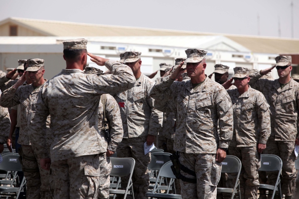 1st Marine Division (Forward) memorial ceremony honors its fallen heroes