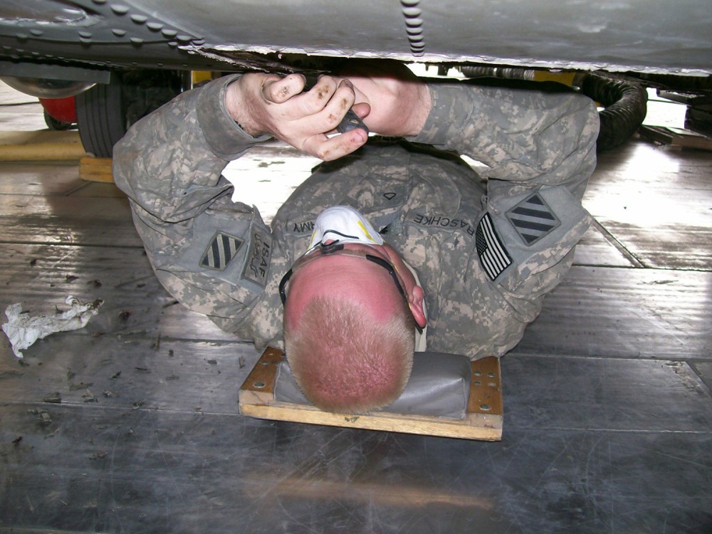 Soldiers Participate in Recovery, Battle Damage Repair to Aircraft