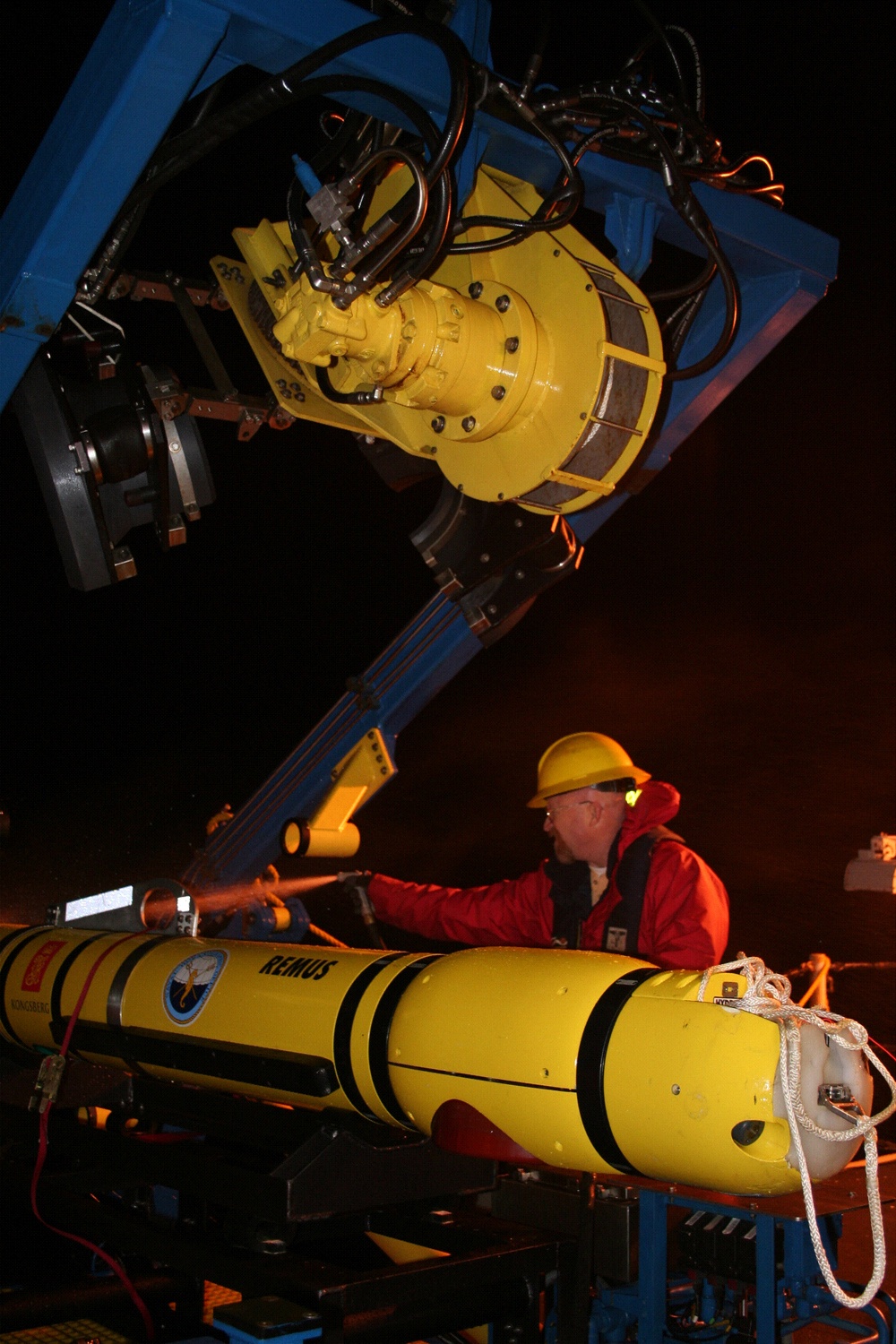 Underwater vehicles in the North Sea
