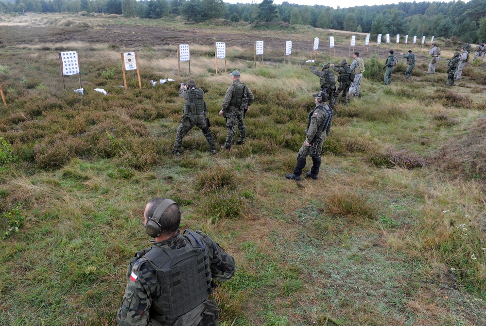 Special Operations Forces servicemembers at Jackal Stone 10 conducts marksmanship training