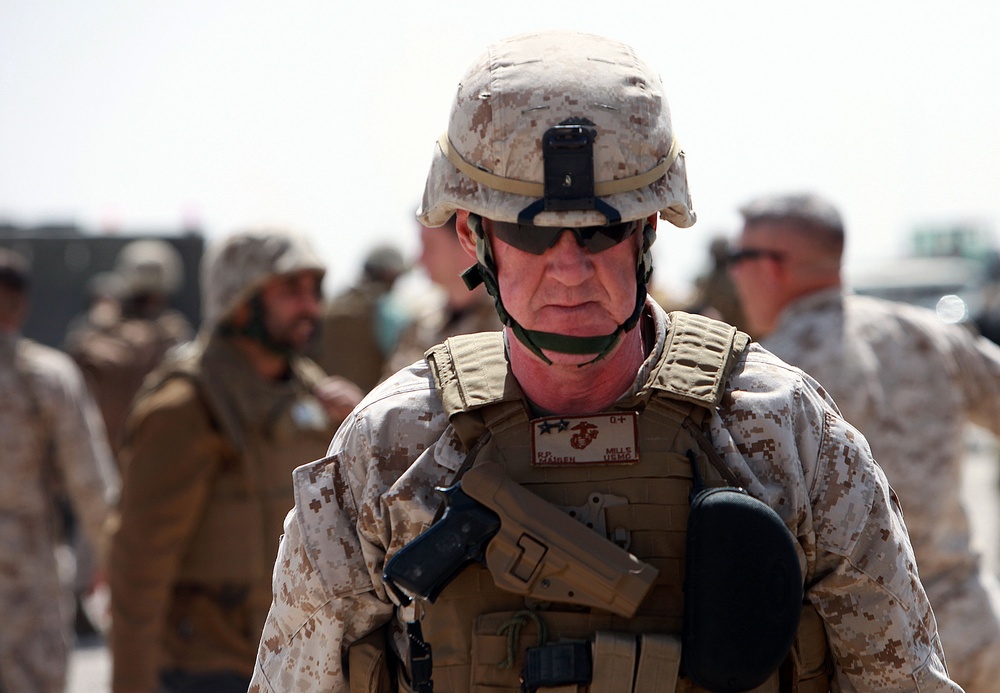 US Marine Maj. Gen. Richard Mills, Commanding General I Marine Expeditionary Force Forward (I MEF (Fwd)
