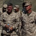 US Marine Brig. Gen. Joseph Osterman, Nawa Visit