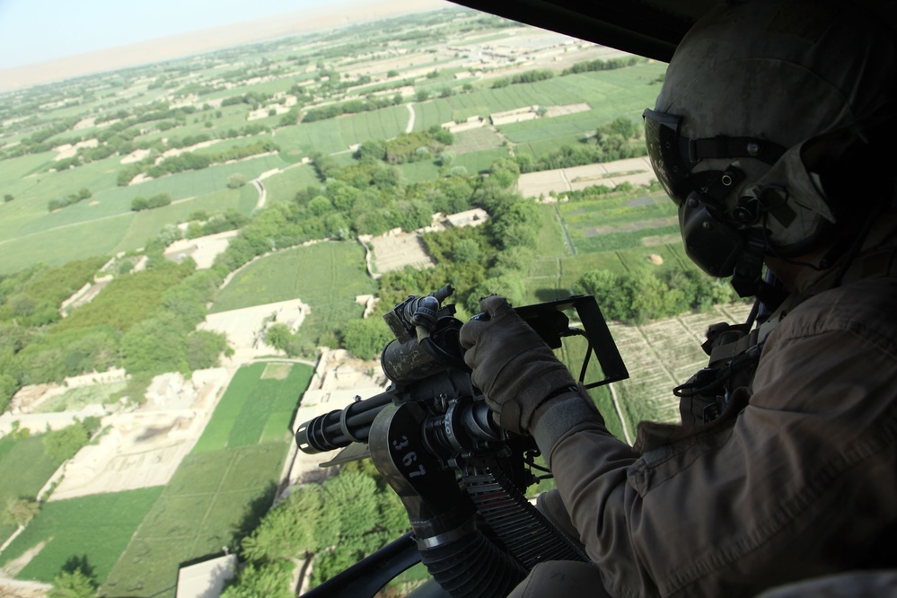 U.S. Marine Brig. Gen. Joseph Osterman, Nawa Visit