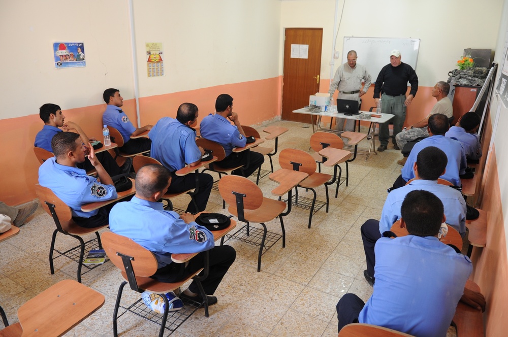 Iraqi police training