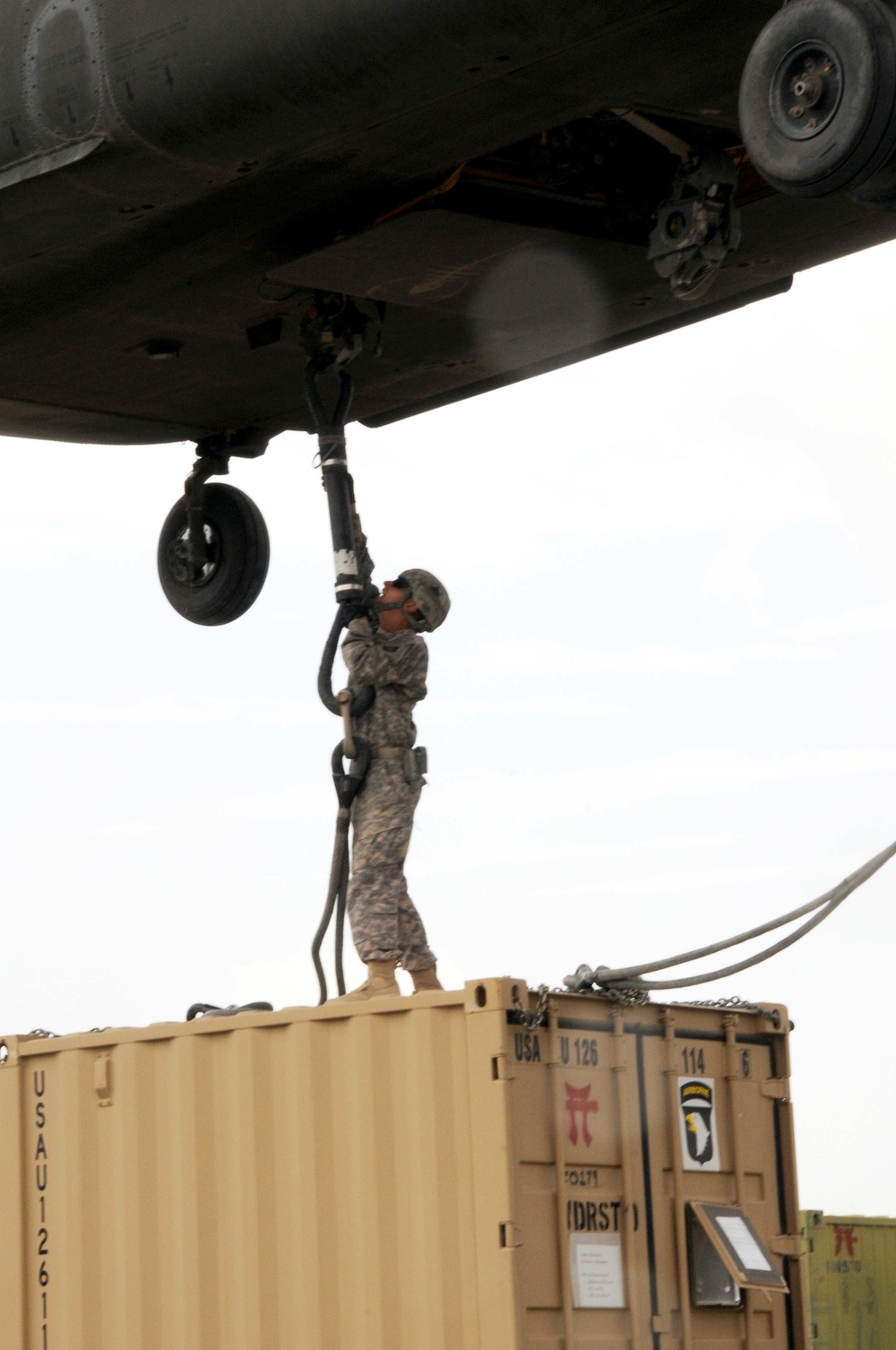 Currahees Sling Load Supplies Across Paktika Province
