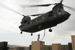 Currahees Sling Load Supplies Across Paktika Province