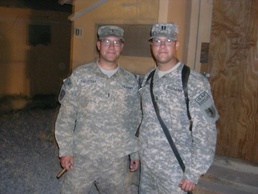 Twins Reunited at Bagram