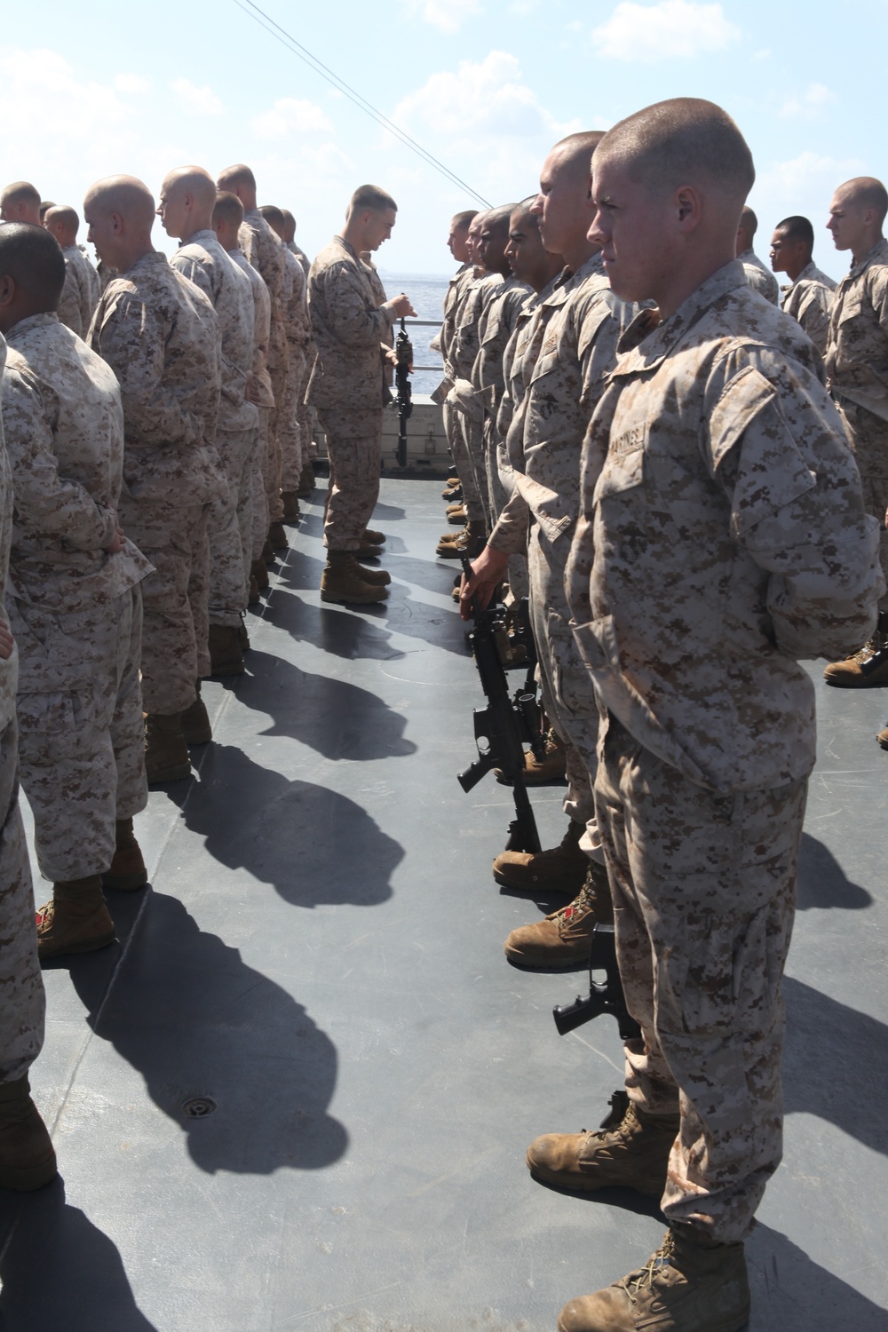 A Day in the Life of Company L Aboard USS Carter Hall