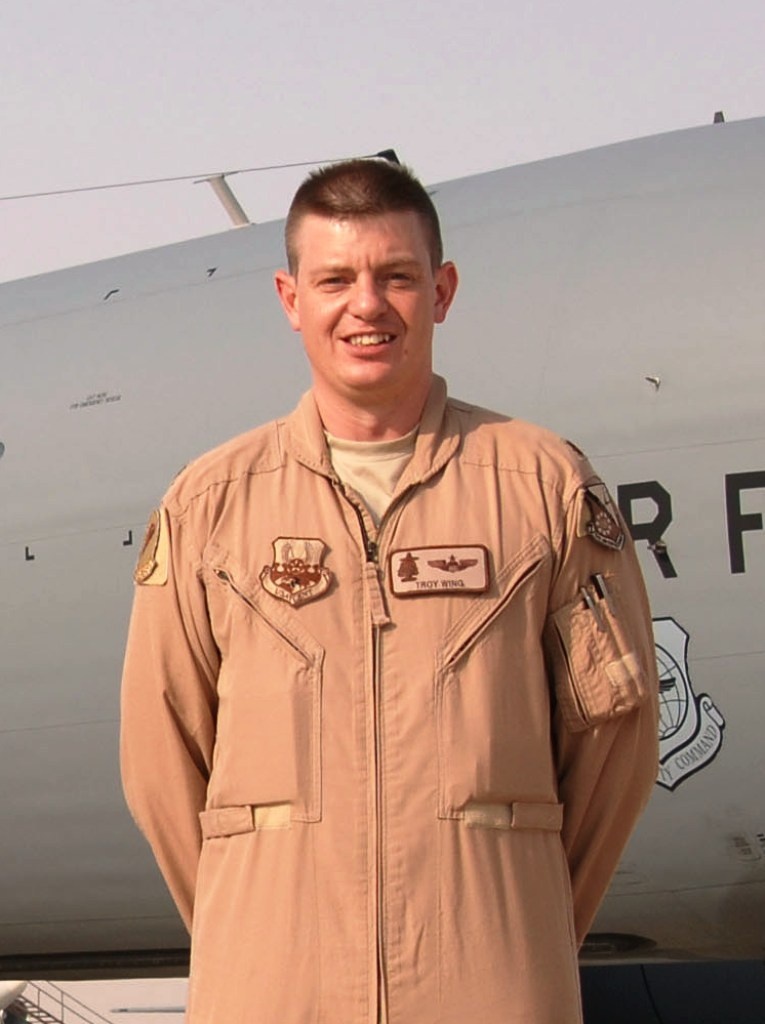 Officer, Deployed From McConnell, Flies Combat Air Refueling Missions From Southwest Asia Base