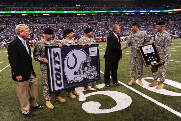 38th CAB Flag Presentation to Colts