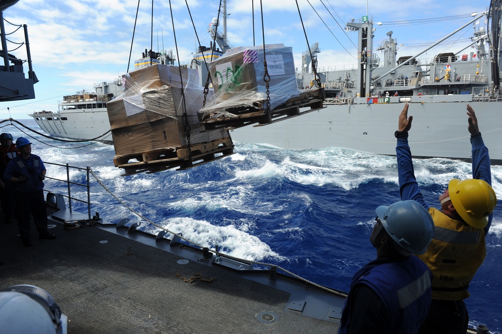 USS Cape St. George action