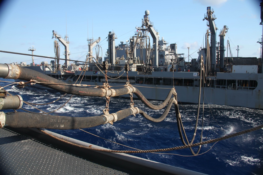 Refuel and Resupply USS Ponce