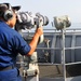 USS Pearl Harbor conducts daily operations at sea