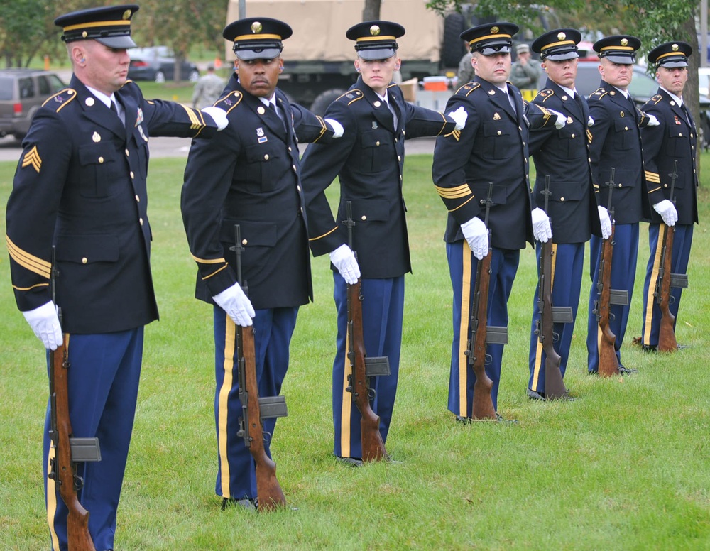Honor guard teams compete to be the best