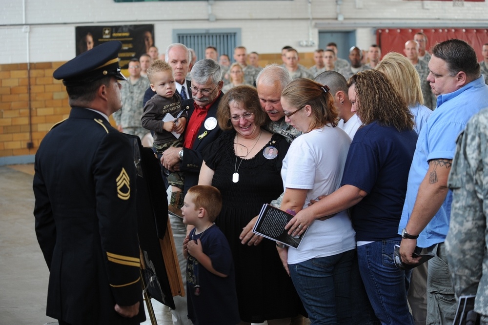 King family helps National Guard remember
