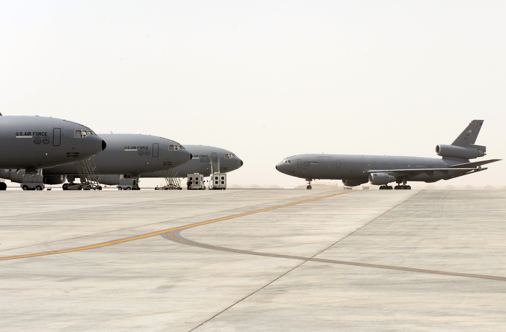 Record-setting Tankers Key to Combat Mission Planning in USCENTCOM Area of Responsibility