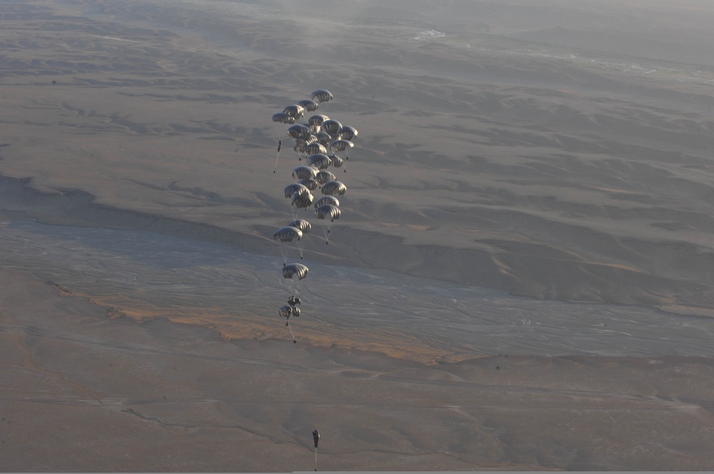 Afghanistan Surge: Mobility Airdrops Quickly Bring Material Wherever Needed