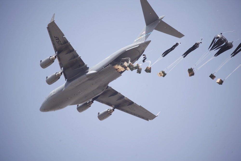 Afghanistan Surge: Mobility Airdrops Quickly Bring Material Wherever Needed