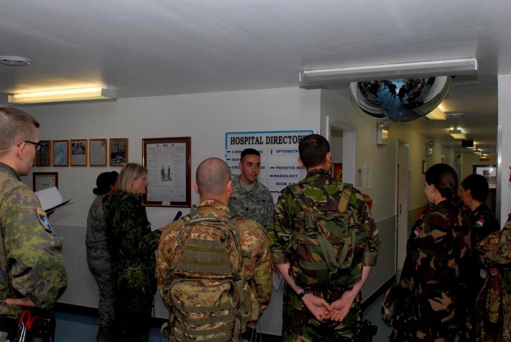 NATO medical professionals visit Bondsteel, attend conference