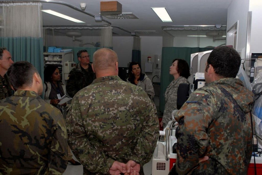 NATO medical professionals visit Bondsteel, attend conference