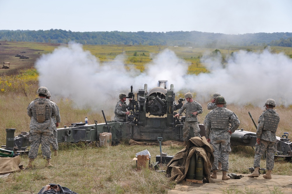 Indiana's 2-150th Field Artillery turns page in history