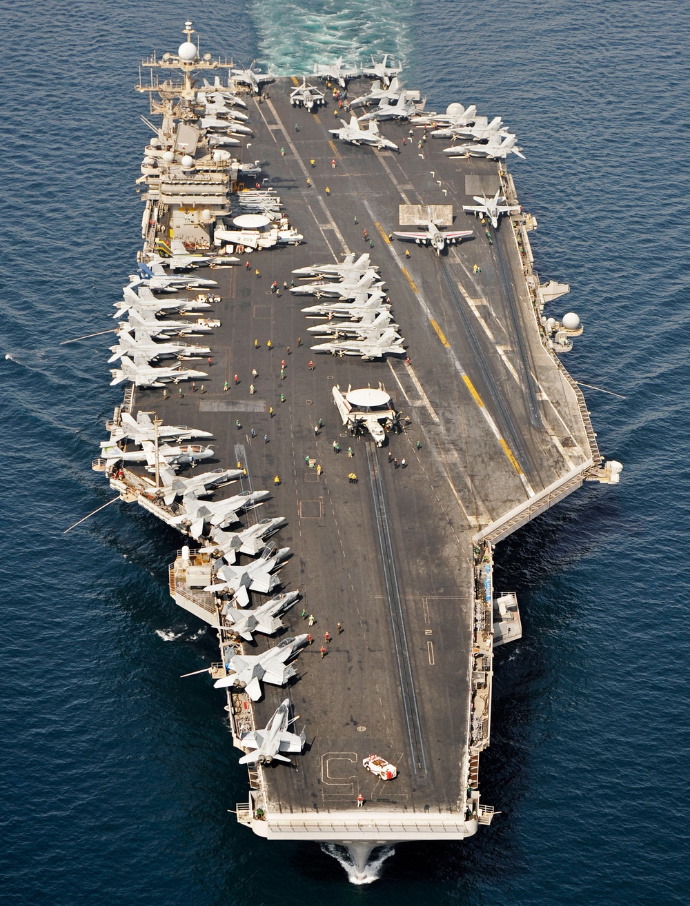 USS Harry S. Truman prepares for flight operations