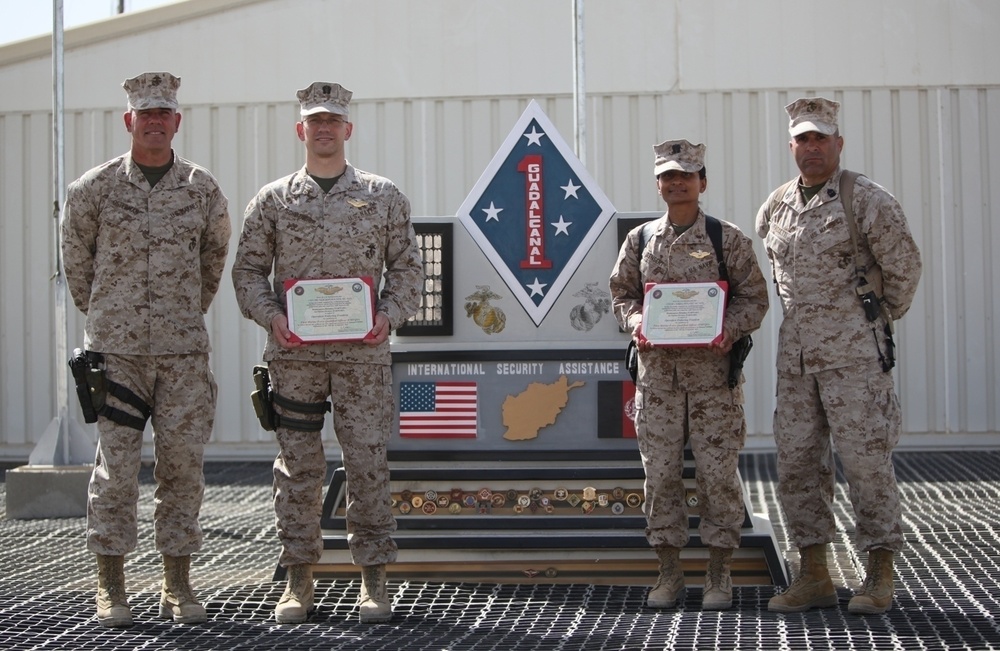Navy Officers in Afghanistan Strive to Get Fleet Marine Force Qualified