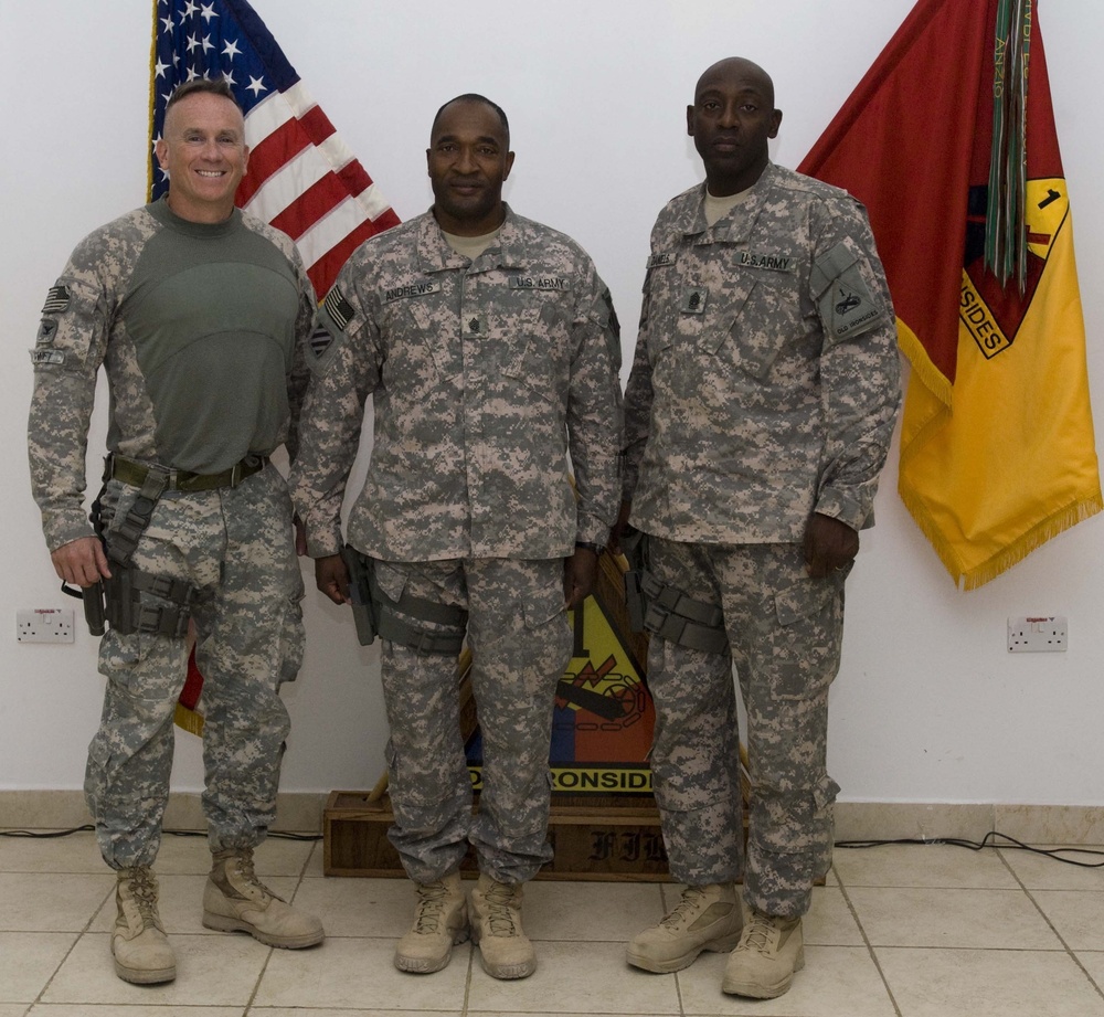 'Ready First' holds farewell ceremony for TF Marne CSM