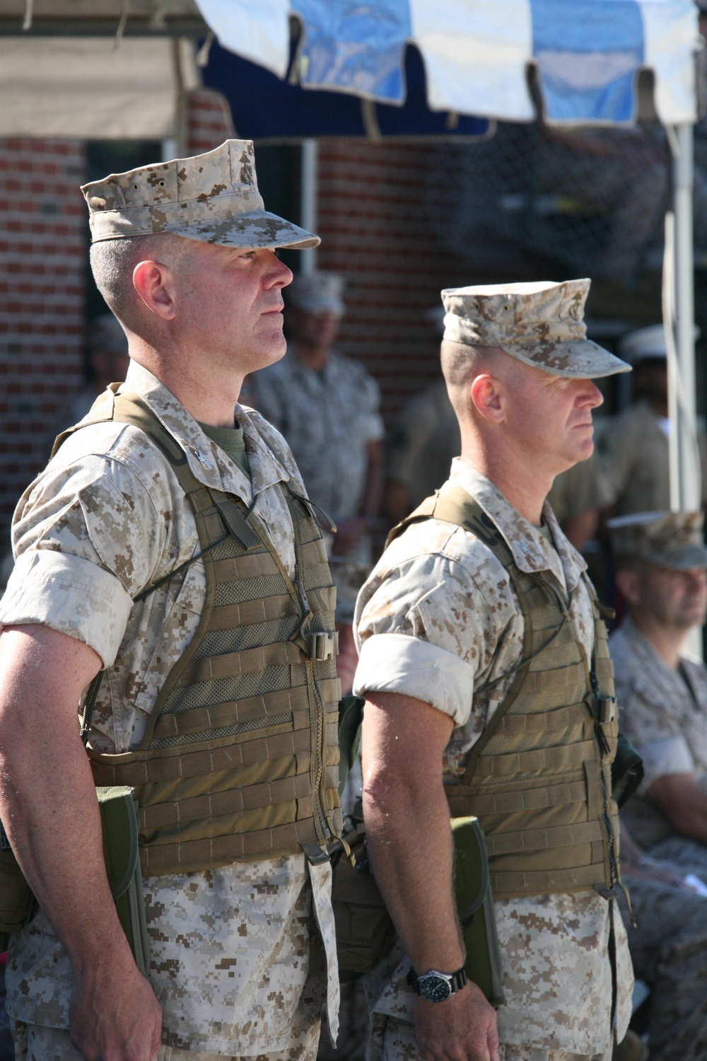 MWSG-27 Marines Welcome New commanding officer