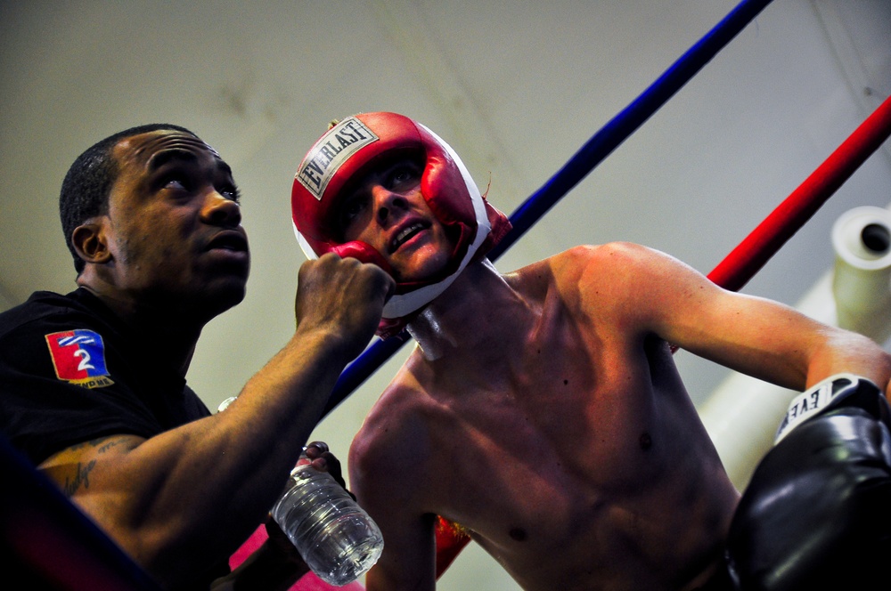 Thrilla in Mosul: Spartan Soldiers Take Fight to the Boxing Ring