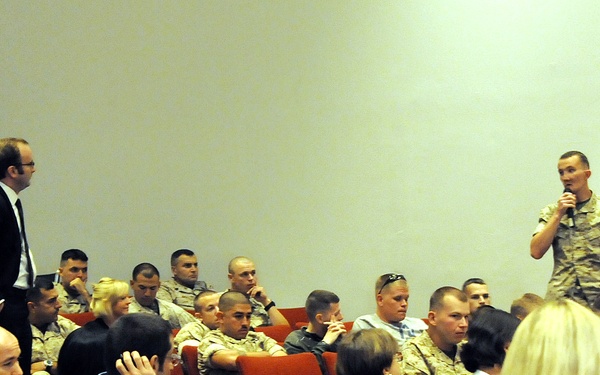 NMCSD Hosts Theater of War to Assist Military and Family Members Address the Psychological Impact of War