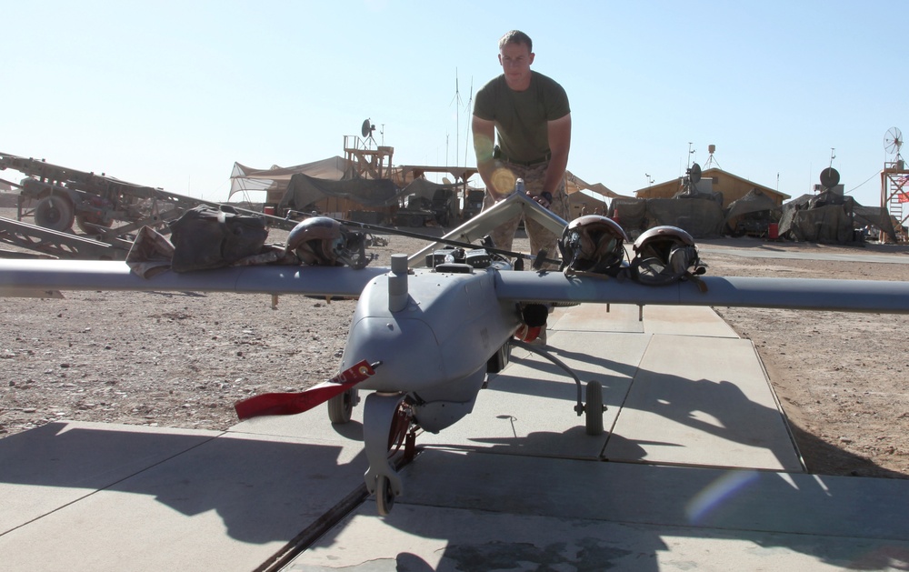 Eye in Sky Provides Overwatch for Ground Forces