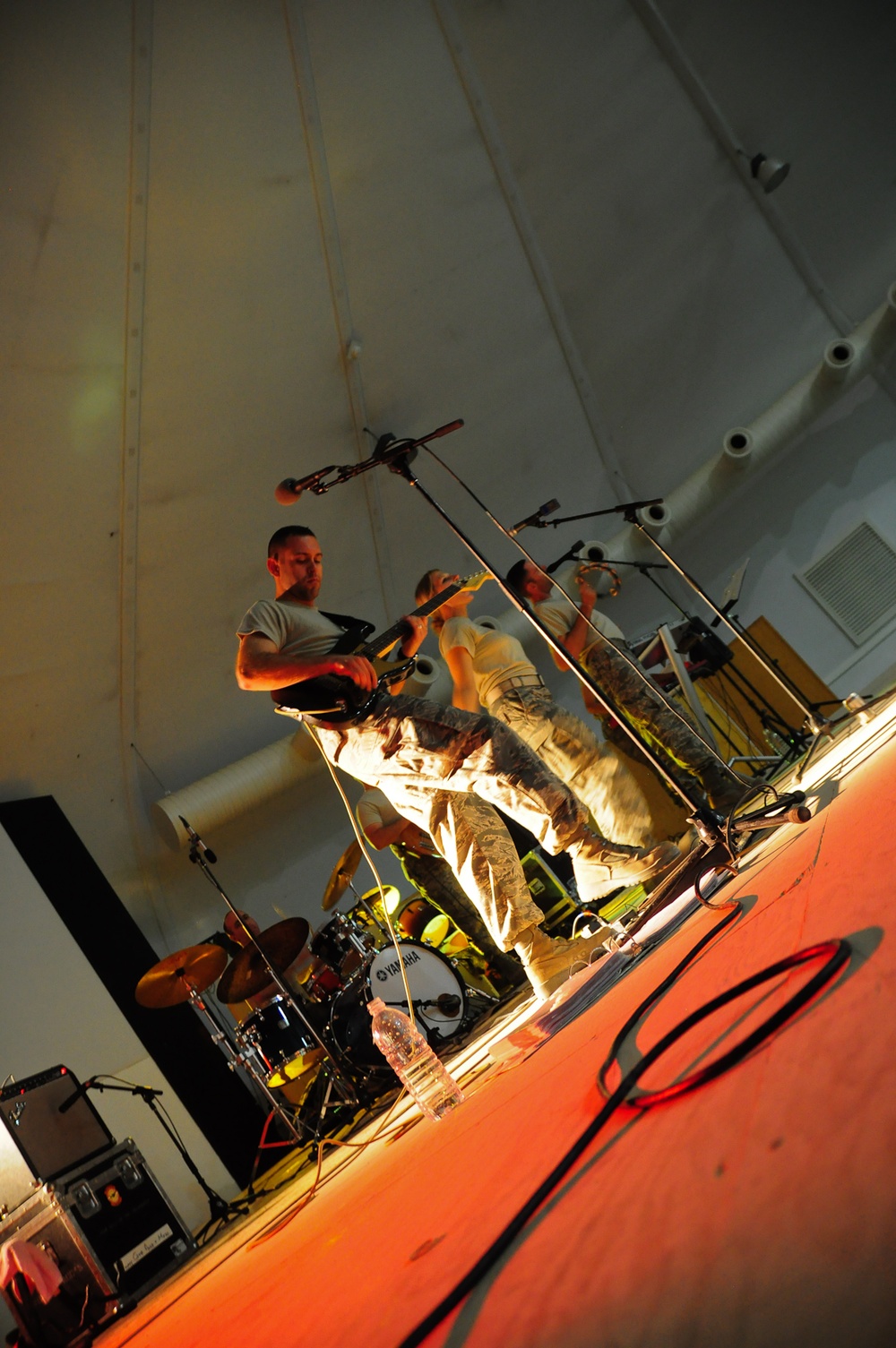 Air Force Galaxy Showband Performs at COS Marez