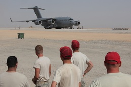 First C-17 Lands at FOB Dwyer, Breaks Critical Logistical Barrier